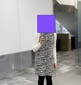A user holding the phone flat and level, expecting it to take in the whole room at once.